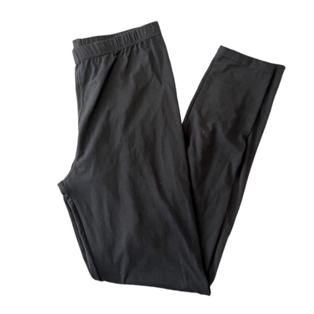 Solid Dark Gray Leggings